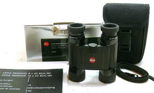 Leica Trinovid 8X20 BCA Binoculars with case, boxed MINT #37934