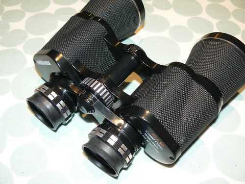 MIRANDA 10 x 50 PORROPRISM BINOCULARS - LITTLE USED - SMART and COMPLETE