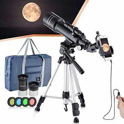 Refractive professional astronomical telescope HD high magnification dual-use