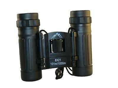 Sky View Ultra HD 8X21 Folding Binoculars for Hiking, Bird Watching and Navigat...