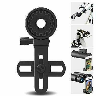 Cellphone Telescope Adapter Mount, Work with Binocular Monocular Spotting Scope