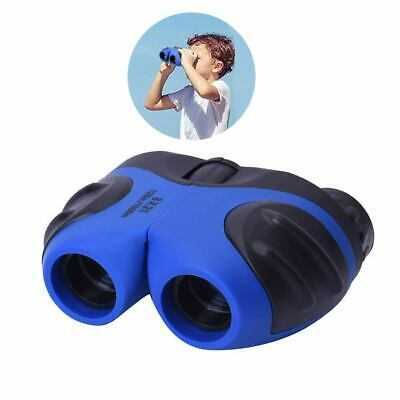 Kids Binoculars with High Resolution Real Optics - Blue Colour