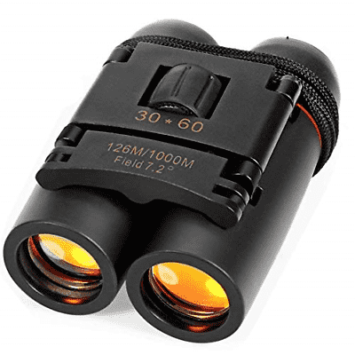 REDGO Binoculars 30x60 Compact Folding Mini Telescope Waterproof with Zoom Day