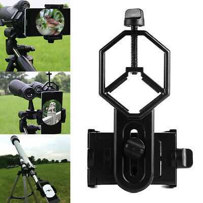 Universal Telescope Cell Phone Mount Adapter for Monocular Spotting Scope blk UK