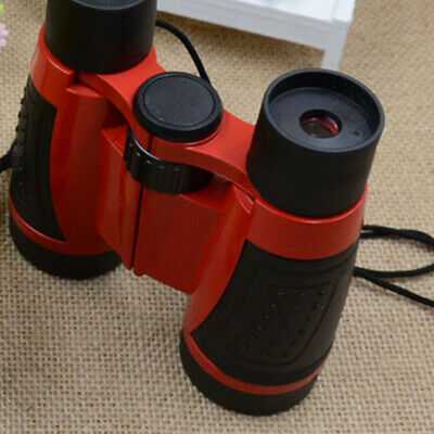 4X Plastic Kids Toys Games Girls ABS Double Tube Children Binoculars Compact