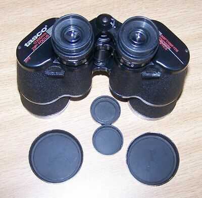 Tasco Zip Focus 12 x 50 mm binoculars +lens caps +strap