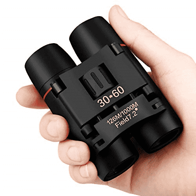 30 x 60 Binoculars, Mini Compact Portable Collapsible Fujunkang Binoculars For