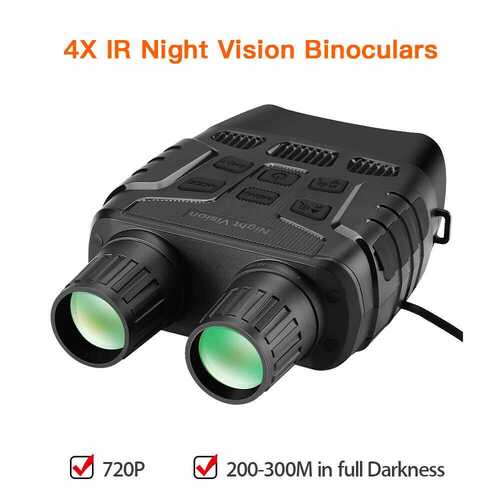 300 Yards Digital Binoculars IR Night Vision Telescope Support Playback Photos