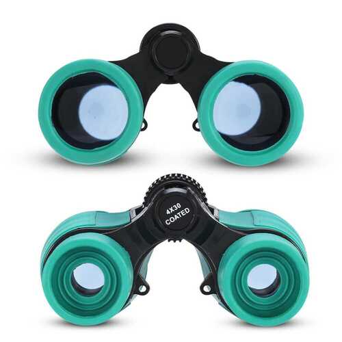 4x30 Children Binoculars Pocket Rubber Telescope Christmas Gift Toys For Kids UK