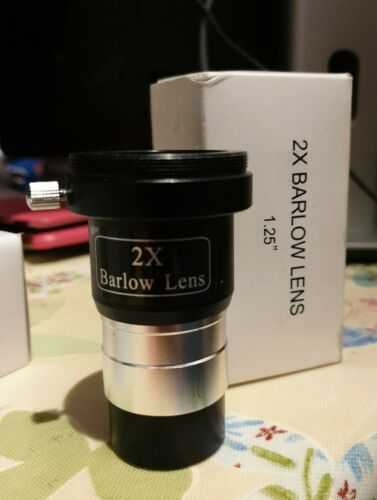 Generic 2x Barlow lens 1.25