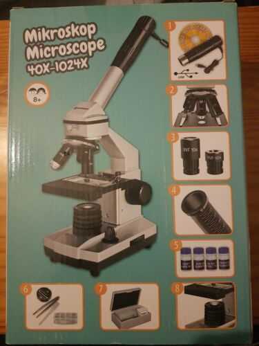 Bresser Junior Microscope-Set 40x-1024x USB