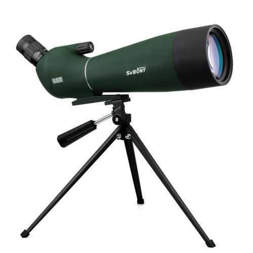 Spotting Scopes SV28 Telescopes  20-60x80 BAK4 Prism Refractor Angled SVBONY