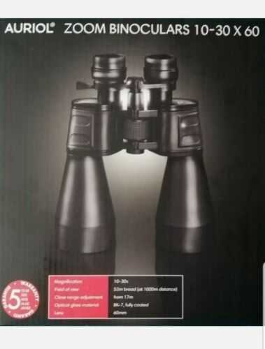 Auriol Zoom Binoculars 1030 x 60 Exellent Colour Rendering  Made In Germany