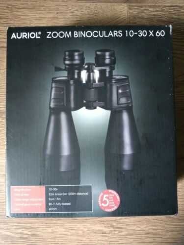 Auriol Zoom Binoculars 1030 x 60 Exellent Colour Rendering New Boxed Unused