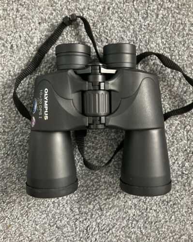 Olympus 118760 10x50 Binocular Missing One Small Cap