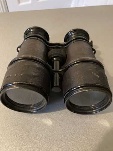 ANTIQUE BINOCULARS TRI LENS , FIELD , MARINE and THEATRE , Very Good Condition.