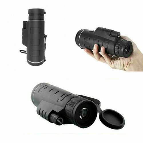 40X60 HD Portable Monocular Telescope Day Night Vision Camping Super Telephoto