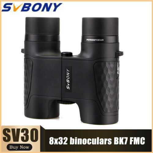 SV30 8x32 binoculars BK7 FMC fixed focus Mid-size  roof-prism binoculars svbony