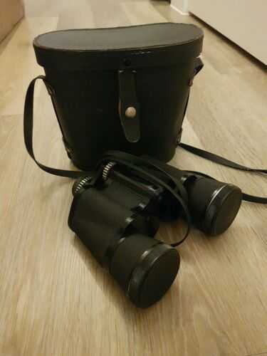 Pair Of Pathescope 16 X 50  Custom Model Binoculars + Case