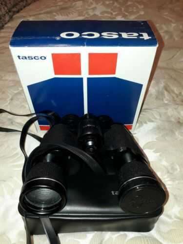 Tasco Zip 2006 8 X 40mm Binoculars with case original box and leaflet