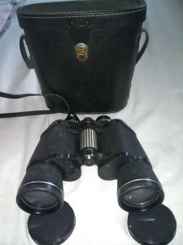 Binoculars used 7x50 Prinzluz spacemaster coated lens with case and lens caps