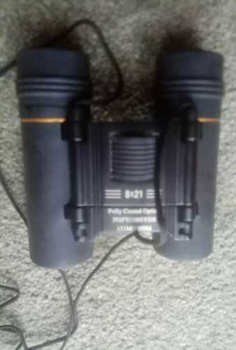 Krugmann Predator 8x21 Binoculars - Black