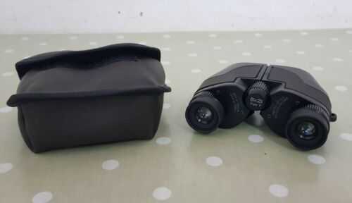 Quality SUNAGOR 8 x 21 Featherweight Series II Compact Binoculars  in Case