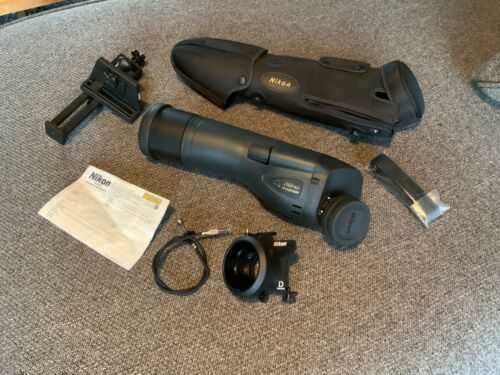 Nikon Spotting Scope + Nikon Camera Mount + Nikon Case