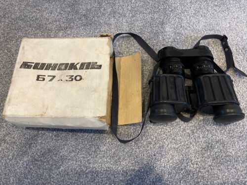 Russian BPOC Military Armoured Binoculars 7 X 30