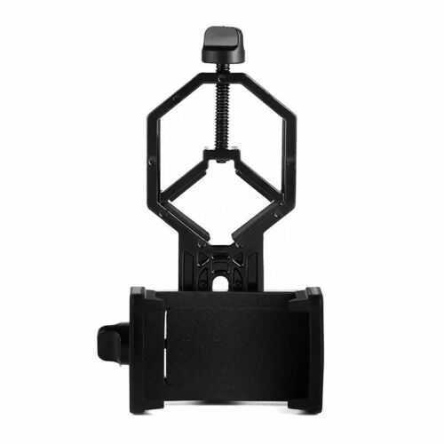 Universal Telescope Cell Phone Mount Adapter for Monocular Spotting Scope blk