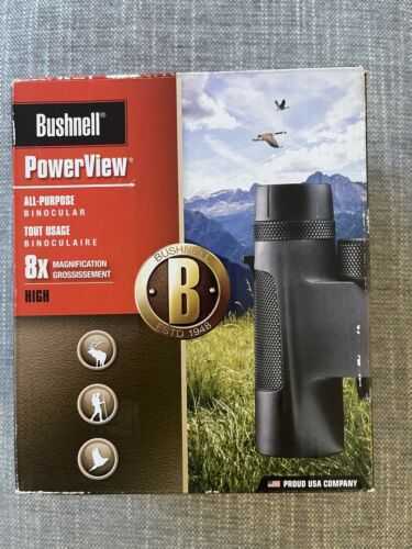 Bushnell Power View 8x32 Binoculars Birdwatching Shooting Walking Model 140832