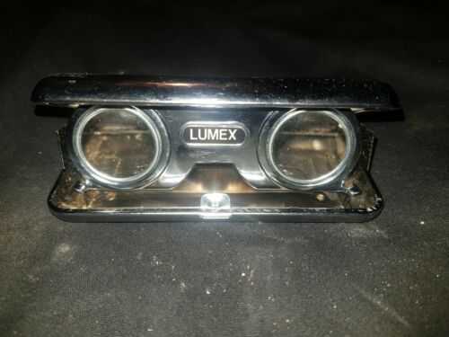 lumex, cryston lens pocket opera/sporting binoculars