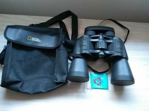 NATIONAL GEOGRAPHIC BINOCULARS 7X50 FIELD OF VIEW 119-1000M VGC WITH CASE