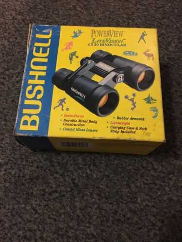 Bushnell Powerview Binoculars Compact Lightweight 4 x 30