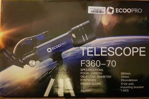 Ecoopro telescope F360-70