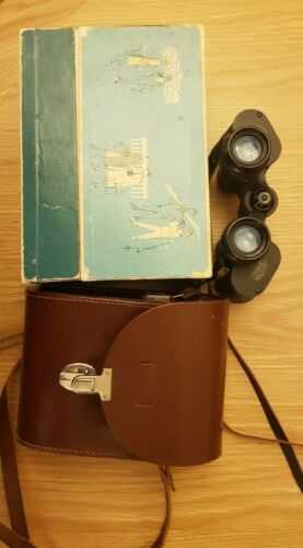 Vintage Boxed Carl Zeiss Jena Jenoptem 8x30W Multi Coated Binoculars 3523296