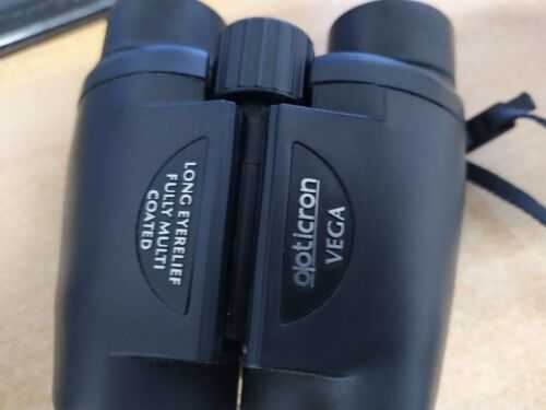 Compact binoculars used