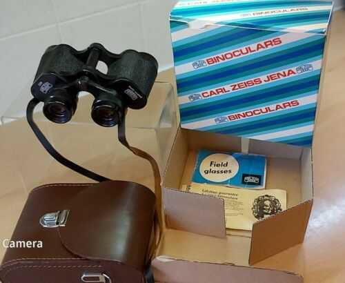 Carl Zeiss Jena 8x30w MC Jenoptem Binoculars, DDR, pristine condition, boxed