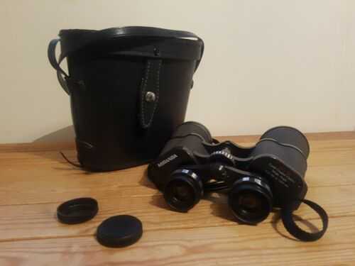 Pair Of Miranda 10 X 50 Gold Coated Optics Binoculars And Case