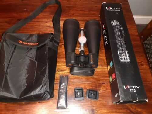 celestron skymaster binoculars 20x80 and tripod. Mint condition