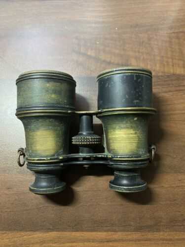 Pair Of Binoculars / Theatre / Opera Antique ***STEAMPUNK***A.Bardou Paris