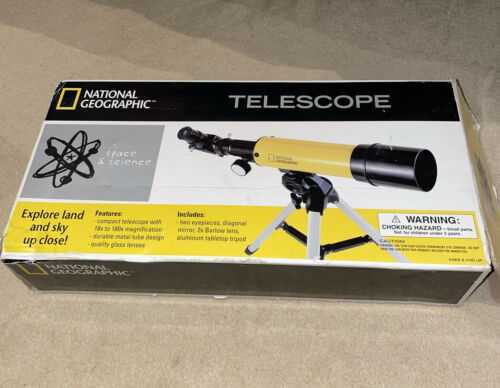 national geographic telescope 18x To 180x Magnification