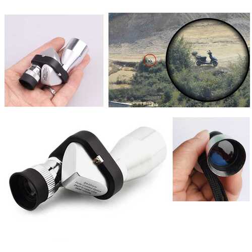 Mini Pocket 8x20 HD Corner Optical Monocular Telescope Eyepiece for Outdoor #CL