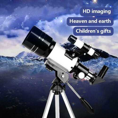 Telescopes Adults Kids Beginners Astronomy Refractor Portable Travel Telescopes