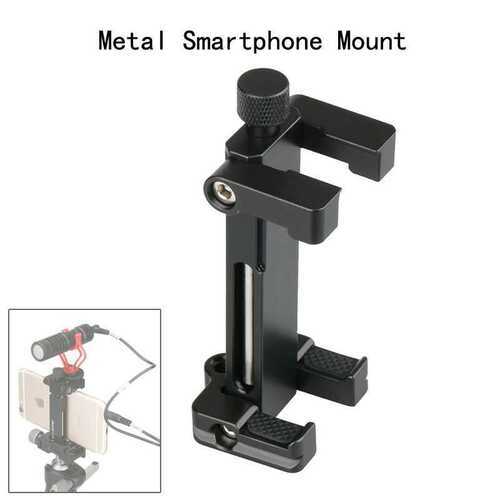 Ulanzi 1PCS Metal Smart Phone Mount Stabilizer Stand Holder Bracket w/ HOT SHOE