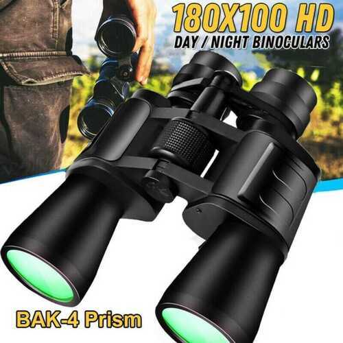 Powerful Day/Night 180x100 Military Zoom Binoculars Optics Hunting Camping+Bag