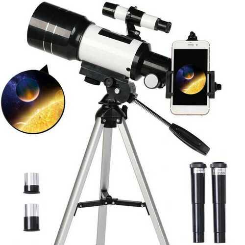 Astronomical Telescope F30070 150X Zoom HD Outdoor Monocular with Tripod Kit UK