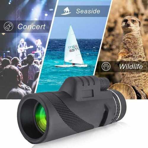 Mobile Phone 40X60 Zoom Optical HD Camera Lens Monocular Telescope Tripod Clip