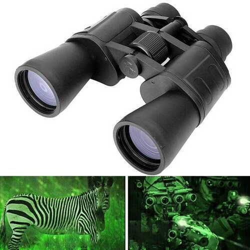 100X180 Zoom HD Binoculars with Night Vision BAK4 Prism High Power Waterproof.