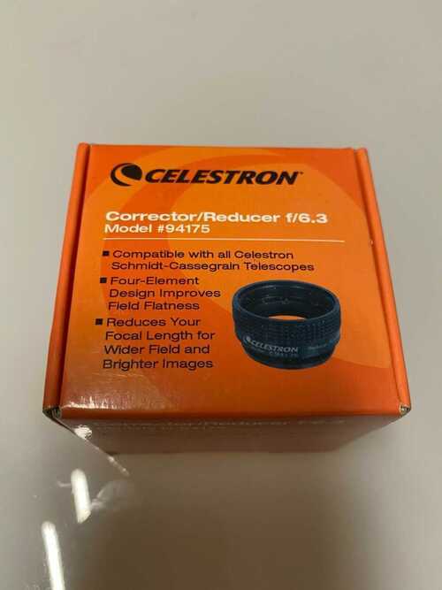 Celestron 94175 Field Lens Corrector / Focal Reducer Black - NEW IN BOX SEALED